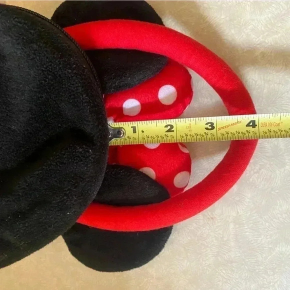 DISNEY MINNIE MOUSE COLLECTABLE PLUSH 3D MINNIE MOUSE PURSE BAG‎ - Picture 11 of 12